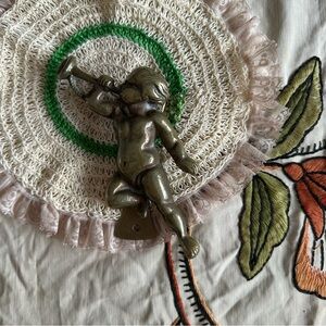 Bronze(?) Cherub Door knocker